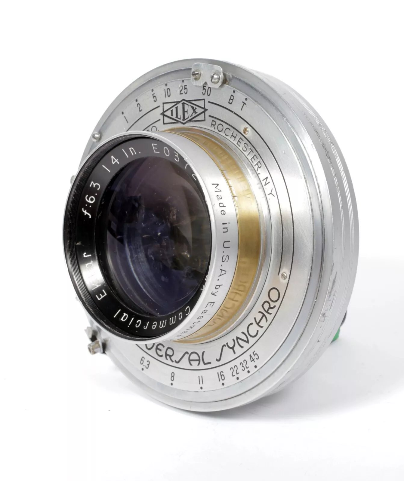 【美品】Kodak commercial Ektar f6.3 12inch MINT] Kodak Commercial Ektar 12in F6.3 Lens Acme Synchro No